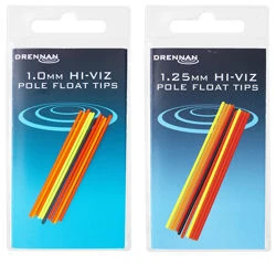 Drennan Hi-Viz Pole Float Tips